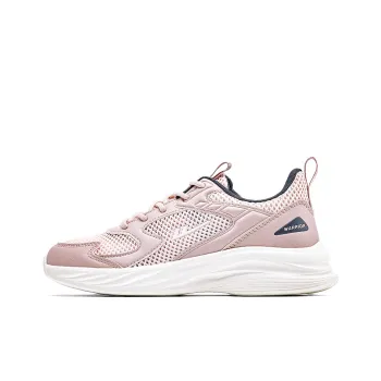 Warrior Abrasion Resistant Breathable Slip Resistant Low Top Casual Running Shoes Women's Pink