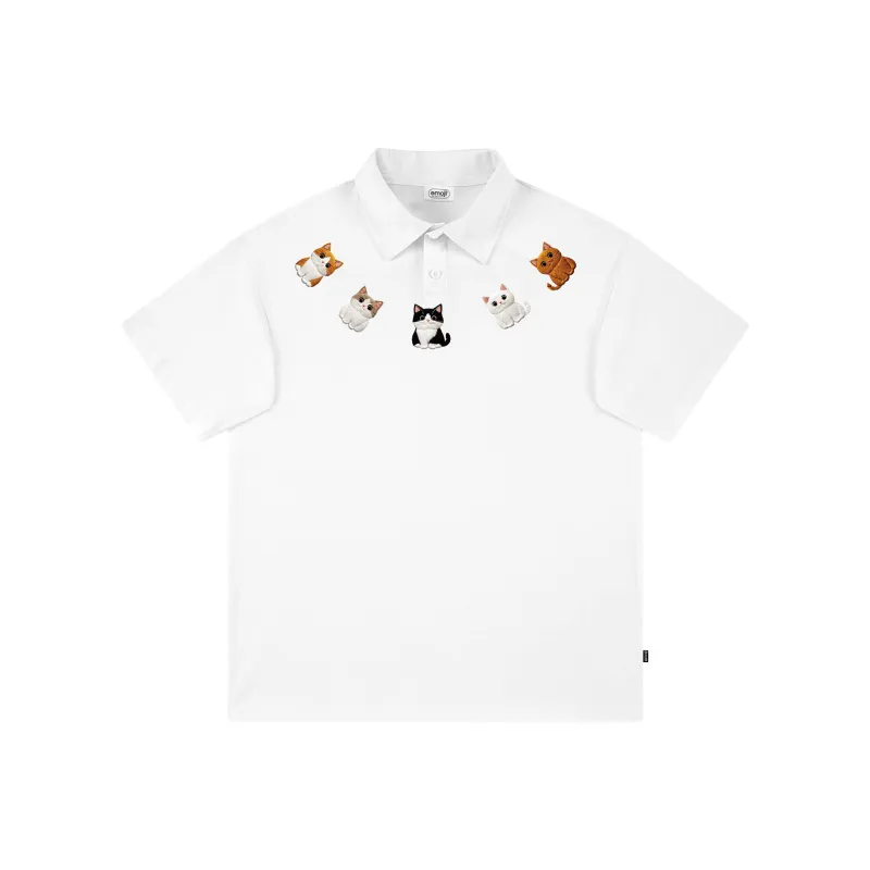 Emoji Polo Shirts Unisex-0
