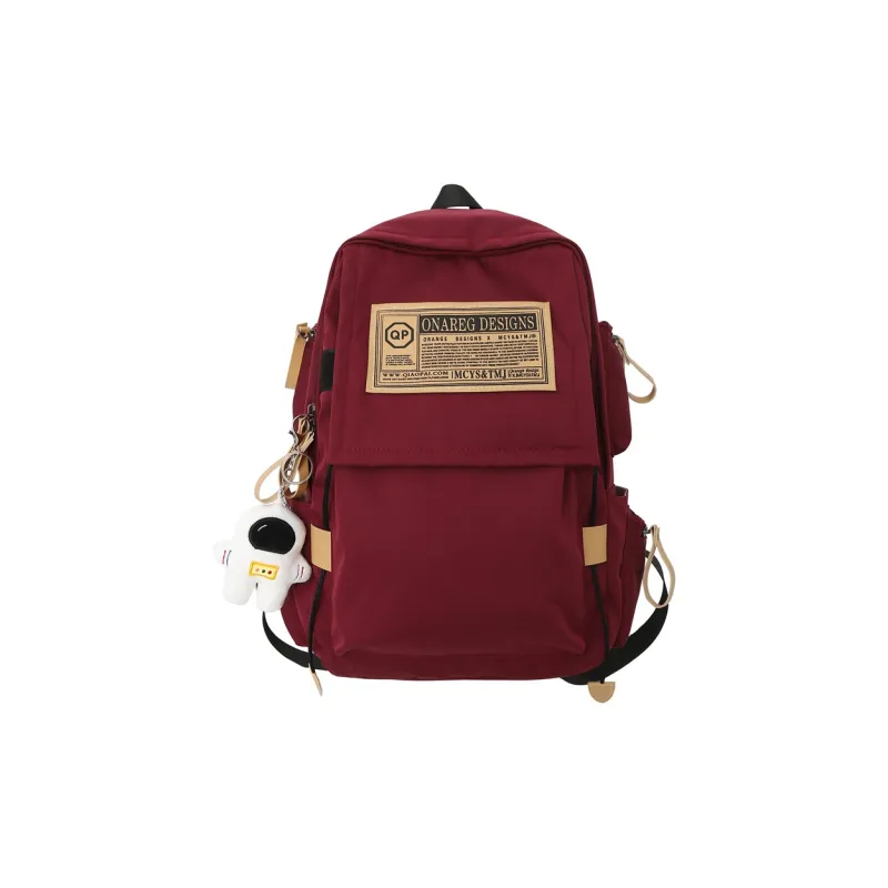 Wolfhorse Nylon Backpack Regular Unisex Green/Black/Blue/White/Red-25