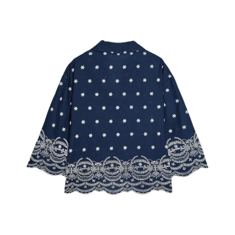 ZARA Shirts Women's Blue/White-1