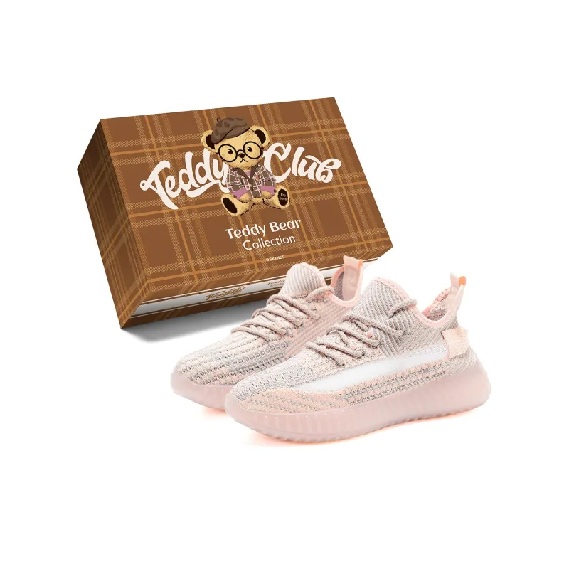 Teddy Bear Collection Cushioning, Slip Resistant, Breathable, Lightweight Low Top Casual Shoes Unisex-24