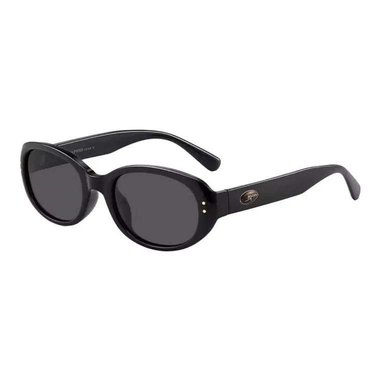 CAPONI TR/Memory Plastic Oval Sunglasses Unisex Multicolor-2