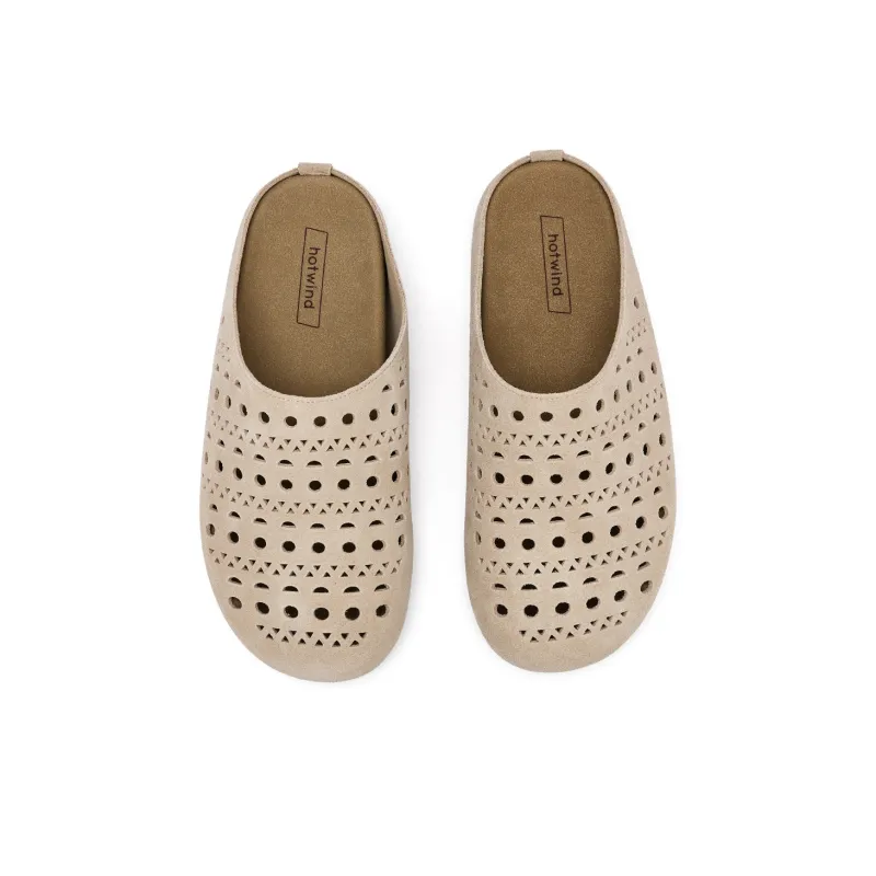 Hotwind Abrasion Resistant Closed Toe Slippers Women's-7
