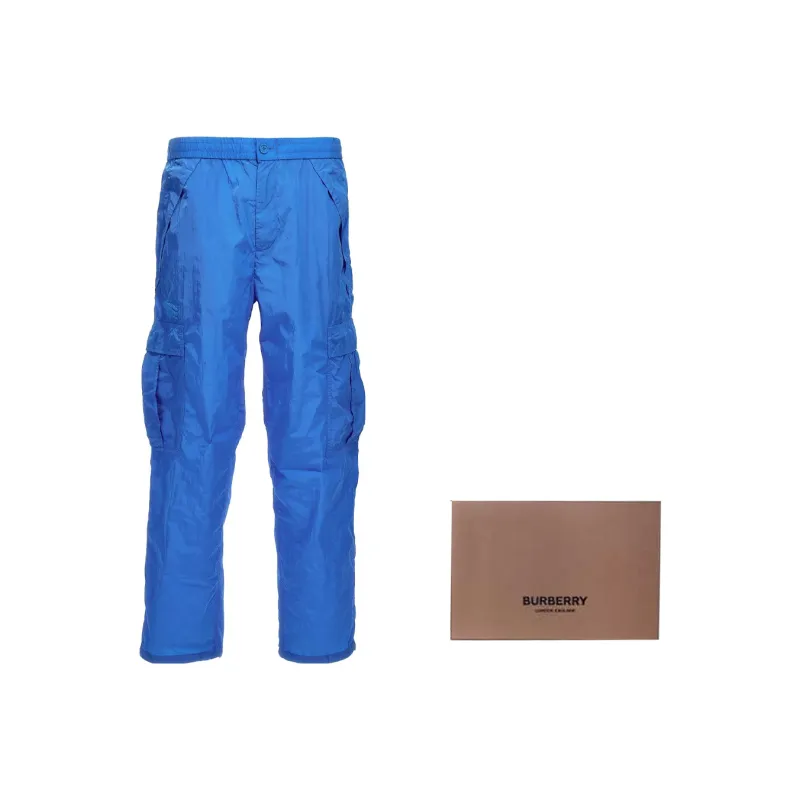 Burberry Appliqué detail Cargo Trousers-7