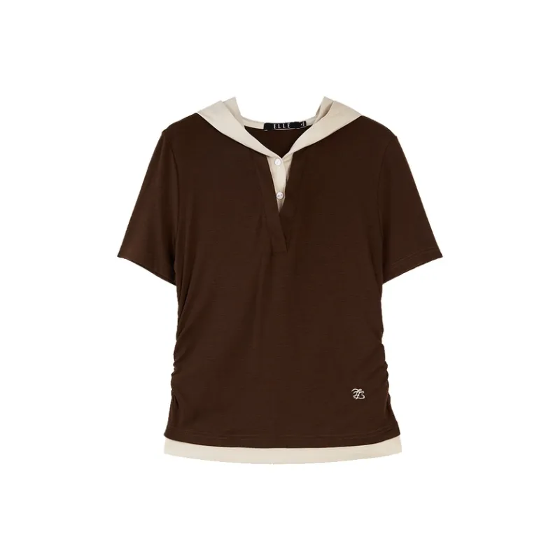ELLE T Shirts Women's-7