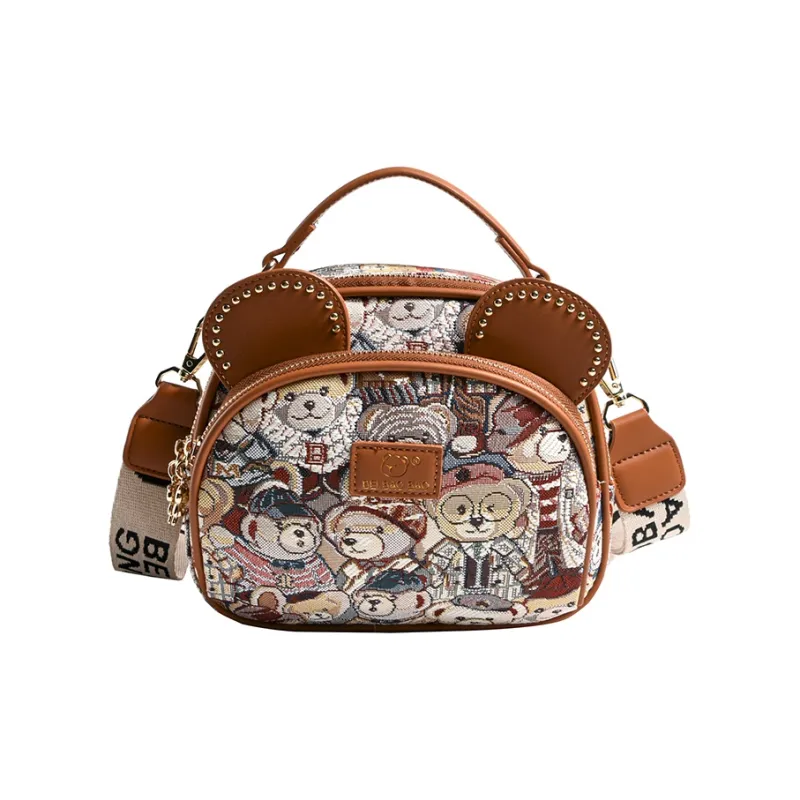 North Pack PU Shoulder Bag, Crossbody Bag, Handbag Women's Multicolor-0