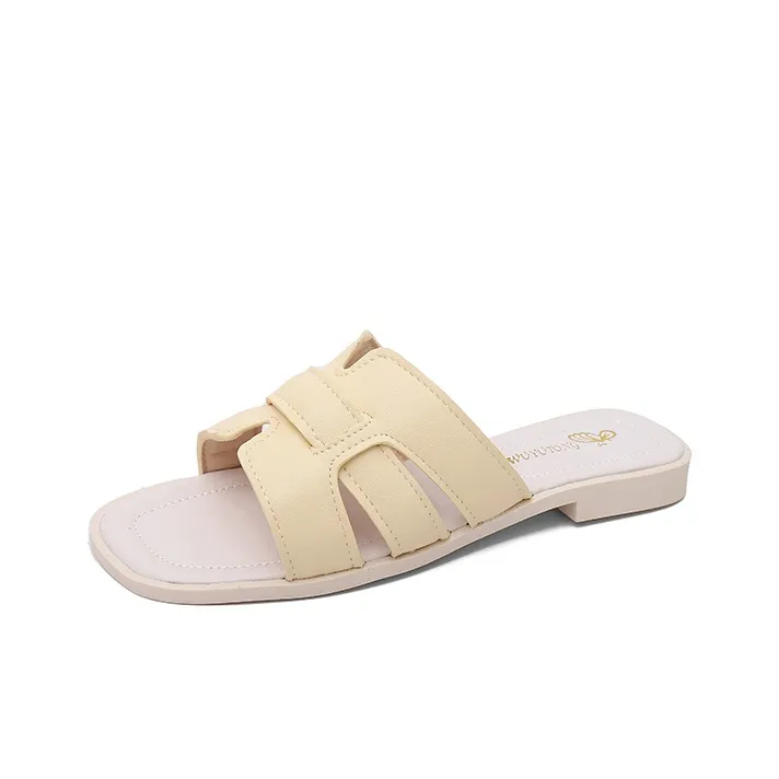 WUJI Rubber Sole Slip Resistant Abrasion Resistant Slide Slippers Women's-12
