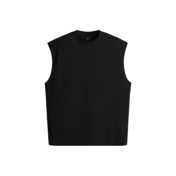 H&M Tank Tops Men Black