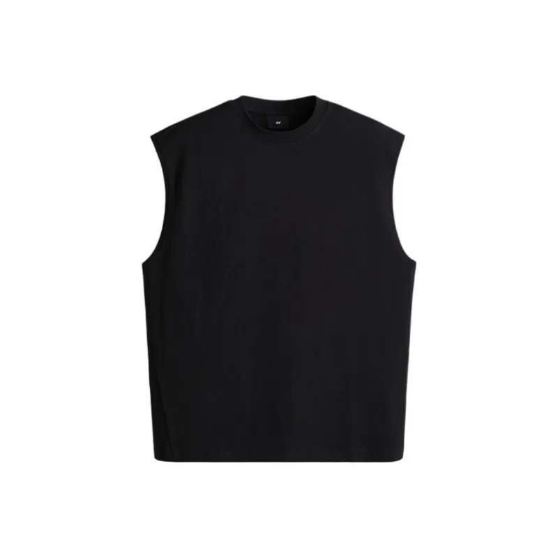 H&M Tank Tops Men Black-0