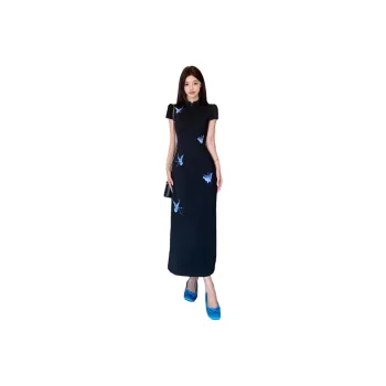 Mu Xiao Xin Short Sleeved Dress Women's