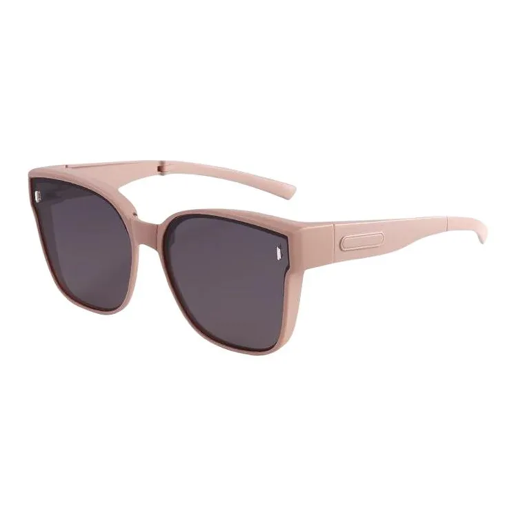 LASHION TR/Memory Plastic Square Sunglasses Unisex-10