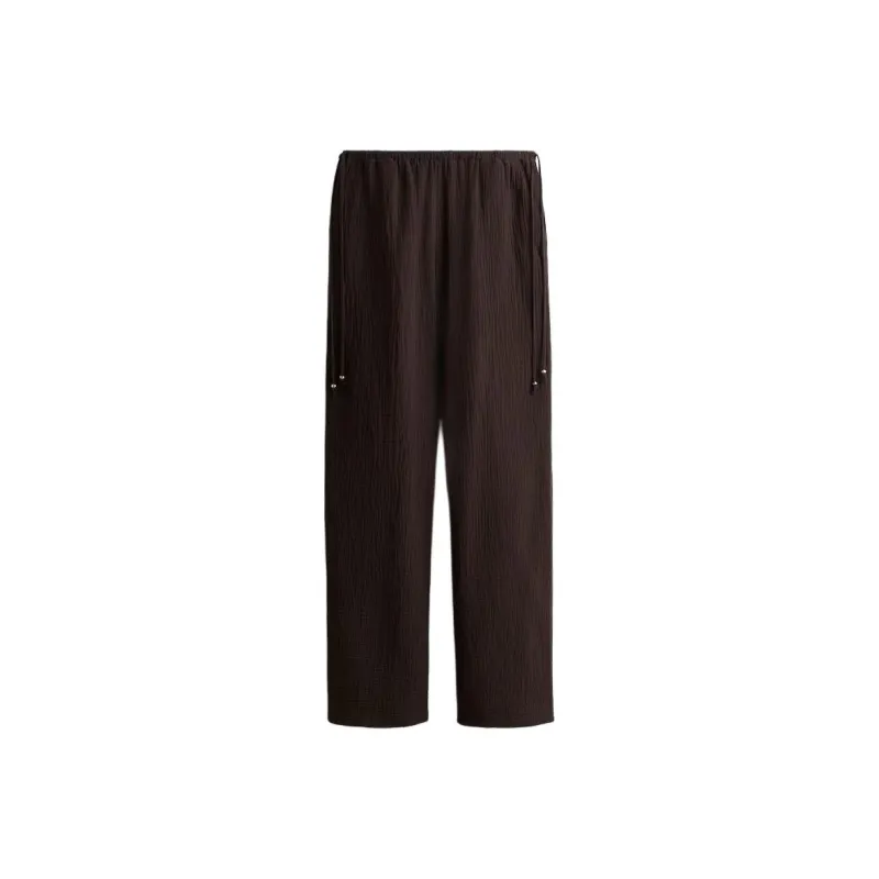 H&M Casual Pants Women's Dark Brown-0