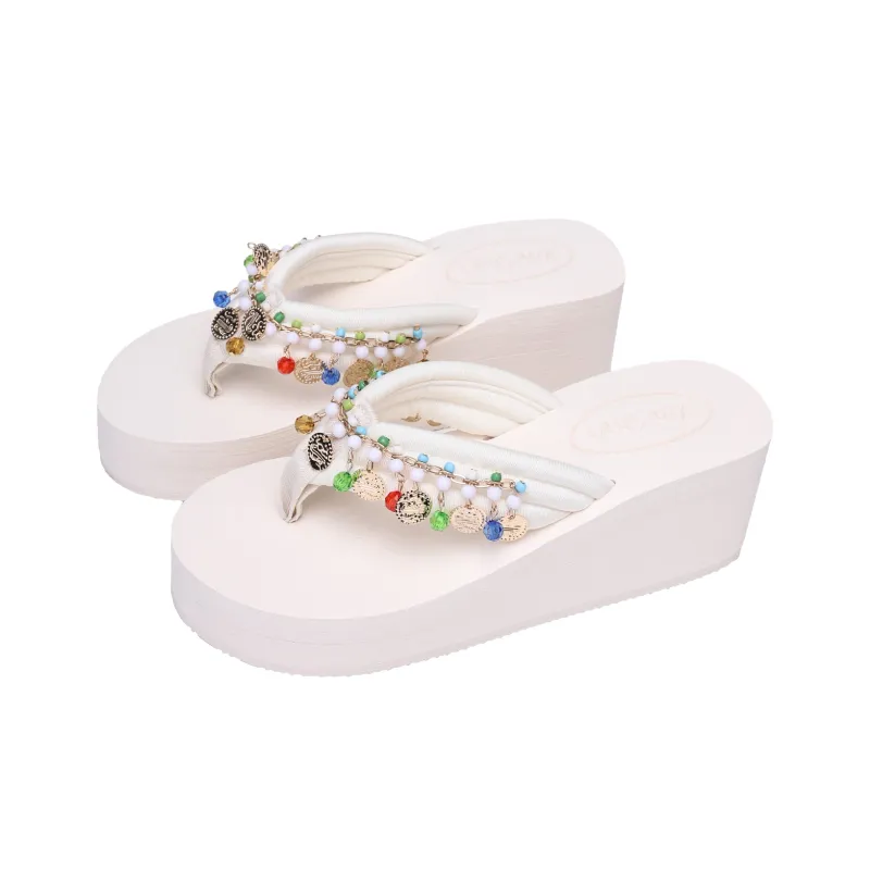 XMISTUO Quiet Abrasion Resistant Slip Resistant Flip Flops Women's-10
