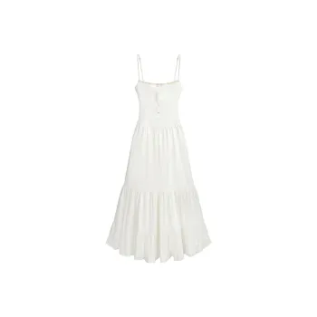 IDLE SOUL Slip Dresses Women's White