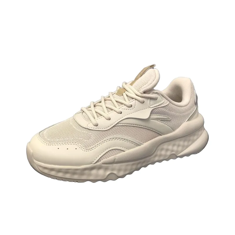 Anta Unruly Series Cushioning Wear-Resistant Low-Top Casual Shoes Women's Beige-1