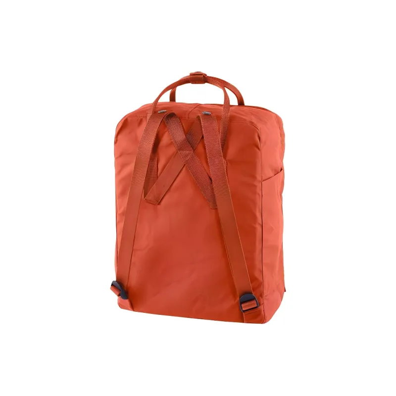 Fjallraven Kanken Mountaineering Double Shoulder Outdoor Bag Backpack Ethenyl 16L Luo Wen Red Unisex-3