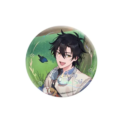 March·Monster Cheng Xiaoshi, Lu Guang, Qiao Ling Link Click, Anime, Chunxi Linmu Collection, Character Badges