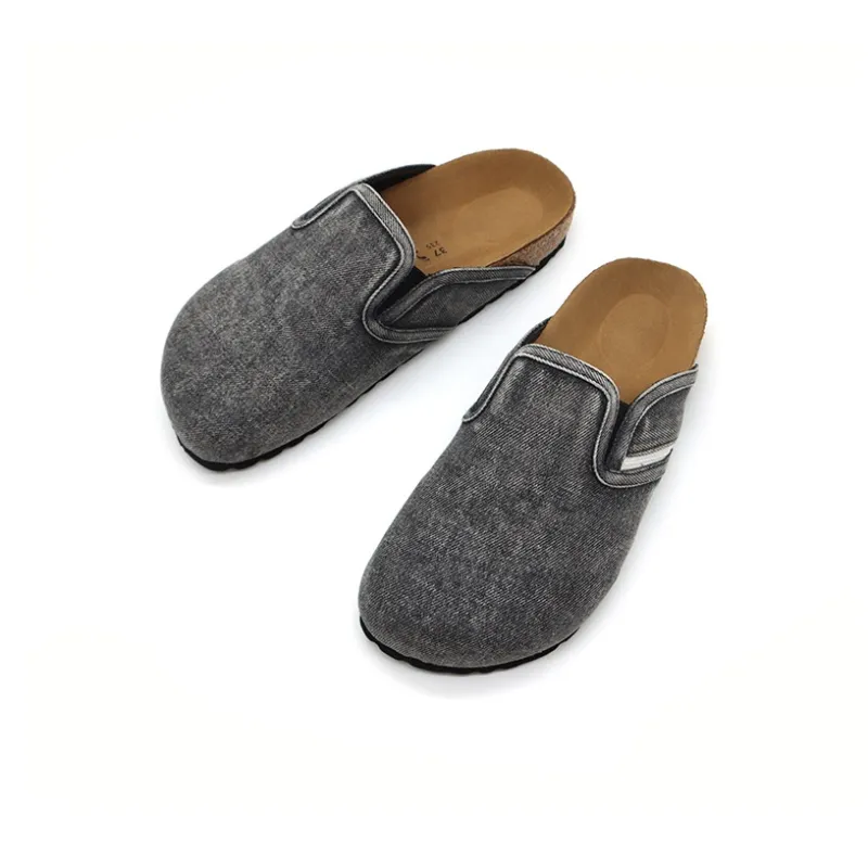 BEFFON Quiet Odor Resistant Abrasion Resistant Slip Resistant Quick Dry Antibacterial Closed Toe Slippers Unisex-9