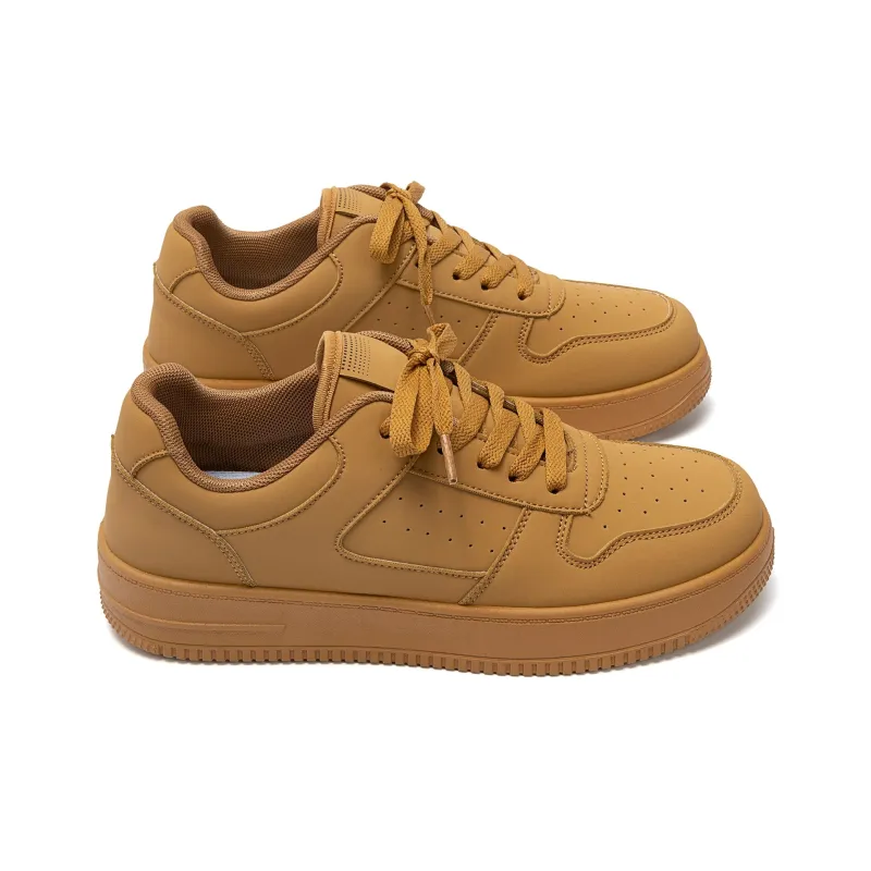 GDXF Slip Resistant Cushioning, Abrasion Resistant, Lightweight, Height Increasing Low Top Skateboard Shoes Men's-25
