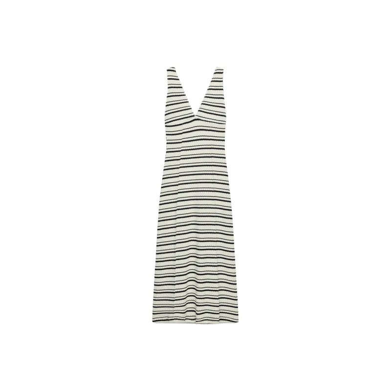ZARA Sleeveless Dresses Women's Nude/Black-1