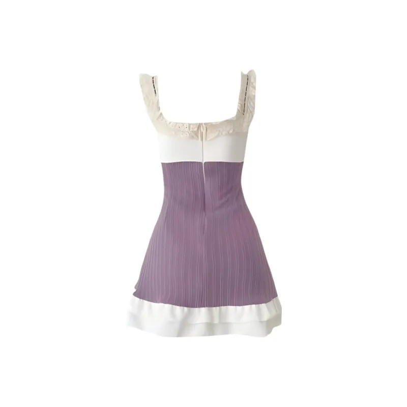 IQC Sleeveless Dresses Women's Purple-1