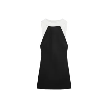 ZARA Sleeveless Dresses Women's Black
