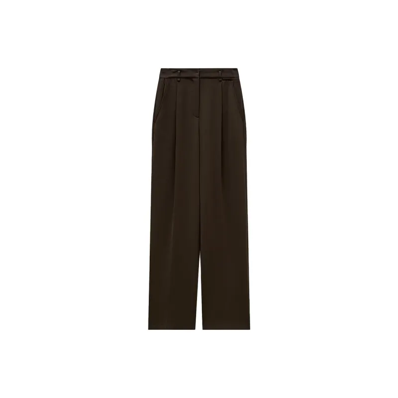 INSUN Casual Pants Women's Olive Green-0