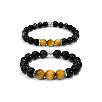 CMFY Obsidian Jade Bracelets Unisex