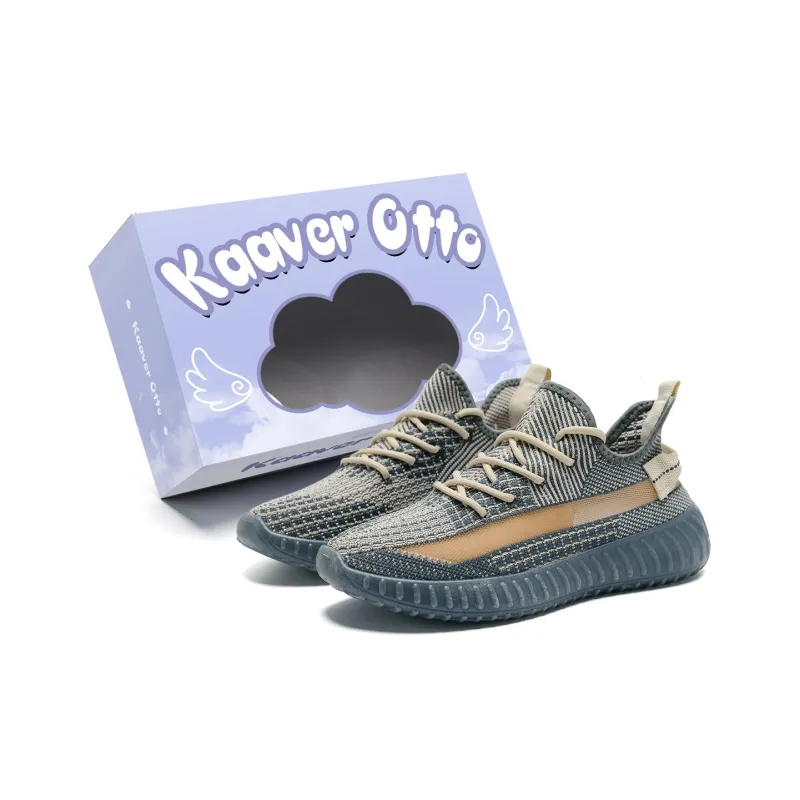 KAAVER OTTO Shock Absorbers Slip Resistant Breathable Low Top Casual Shoes Unisex-8