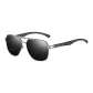 Gunmetal Frame with Black Gray Lens