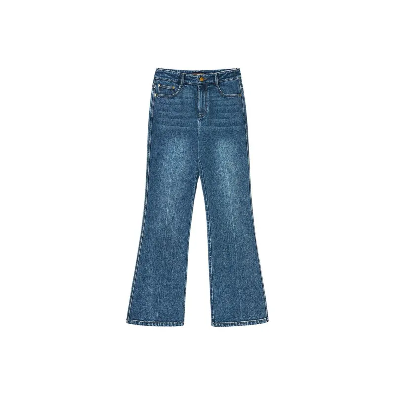 INSUN Jeans Women's Vintage Blue-0