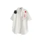 White (3D Embroidery)