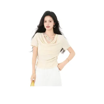La Chapelle T Shirts Women's Apricot