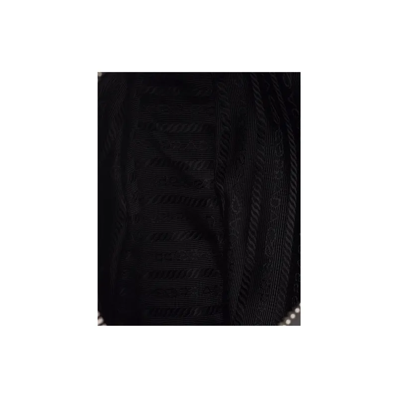 PRADA Recycled Polyamide Shoulder Bag Women's Black-5