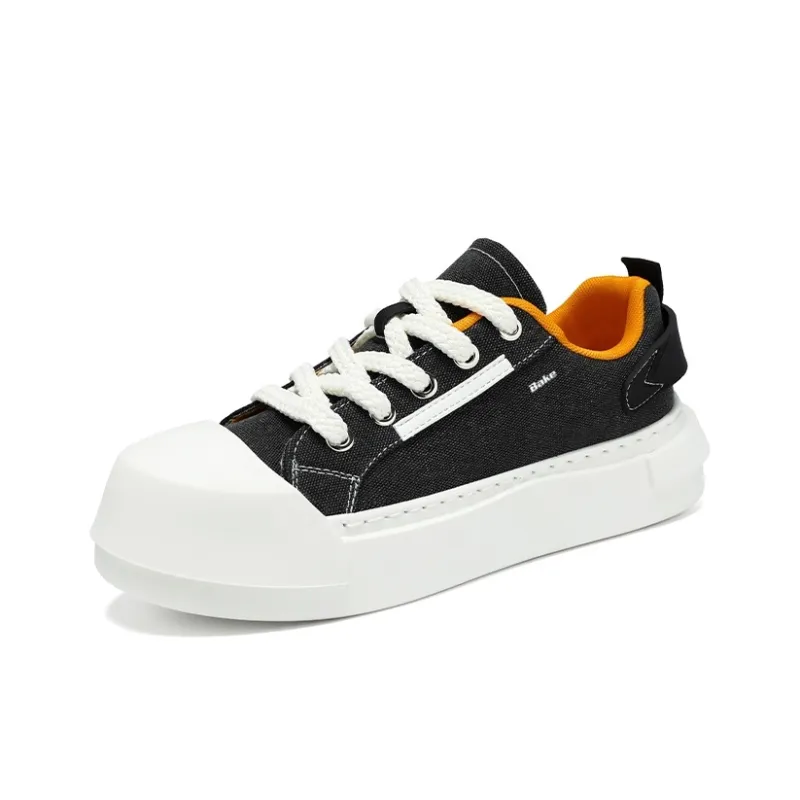 BAKE Slip Resistant Low Top Skateboard Shoes Men's-5