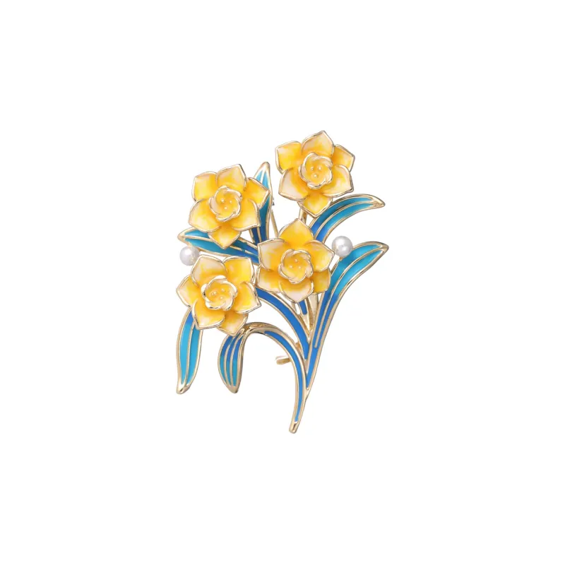Yamaichi Maru High Quality Eco Friendly Copper Brooches Women's-2