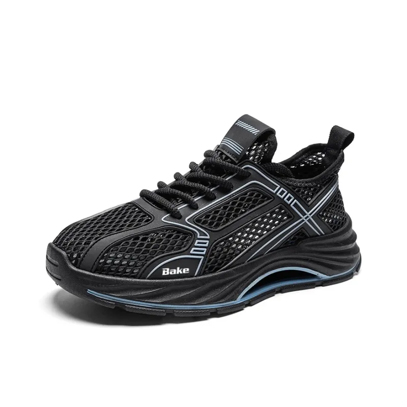 BAKE Slip Resistant, Abrasion Resistant, Breathable Low Top Casual Shoes Men's-6
