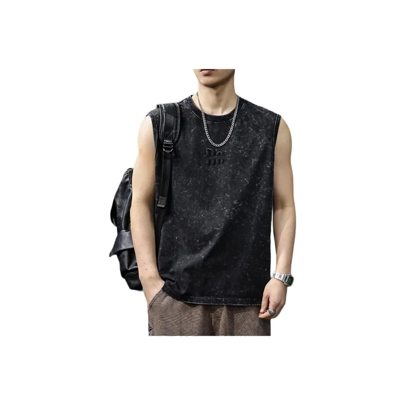 QIANJINNIU Tank Tops Unisex-0