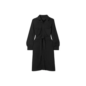 NILI LOTAN Long Sleeved Dress Women's Black