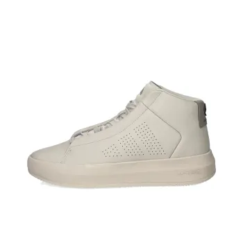 Mercedes AMG Petronas Formula One Team x Adidas ACESMASH Anti Slip Wear Resistant Mid Top Casual Shoes Unisex Beige