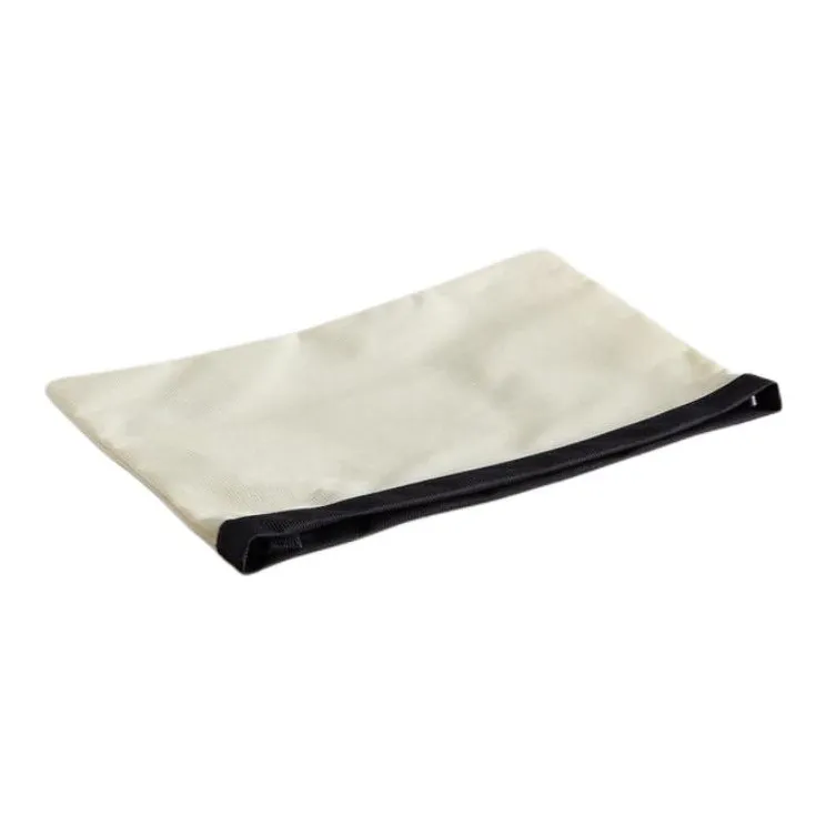 ZARA Polyester Toiletry Bag Tubas Unisex Light Beige Yellow-4