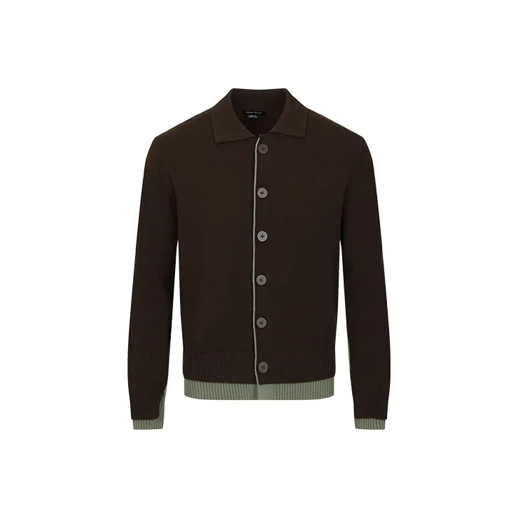 URBAN REVIVO Knitwear Men Brown-0