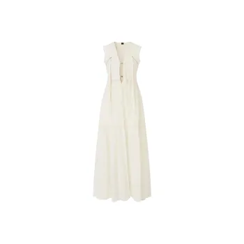 PINKO Sleeveless Dress Women's White