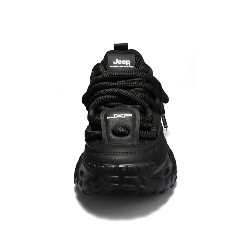 Jeep Cushioning, Slip Resistant, Abrasion Resistant, Height Increasing Low Top Chunky Sneakers Men's-10