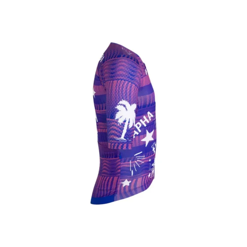 Rapha X Patta RAPHA Collaboration Cycling Clothing Men Flamingo Pink/Royal Blue-2
