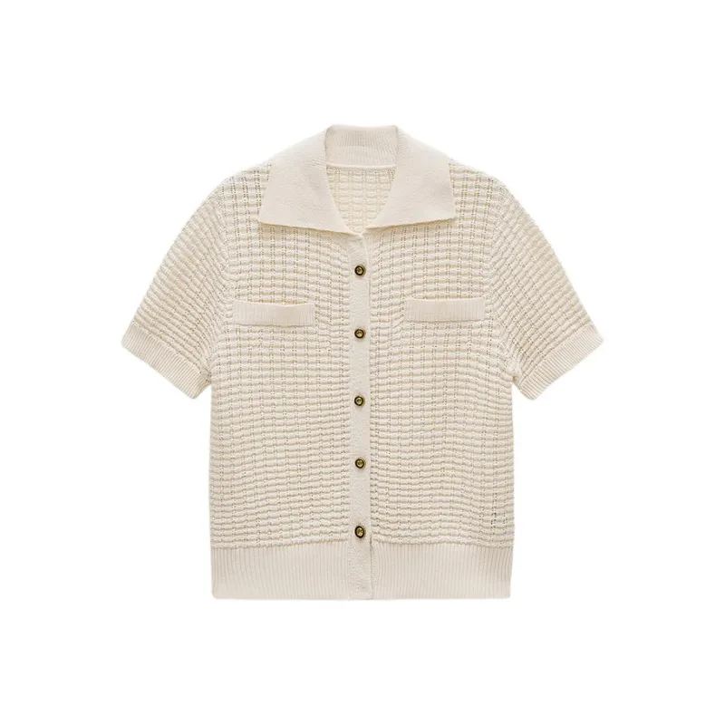 INSUN Knitwear Women's Ecru-4