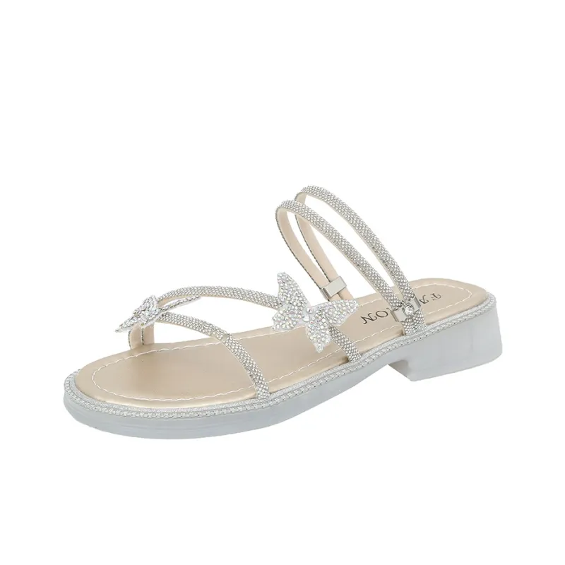 WUJI Slip Resistant Abrasion Resistant Slide Slippers Women's-2