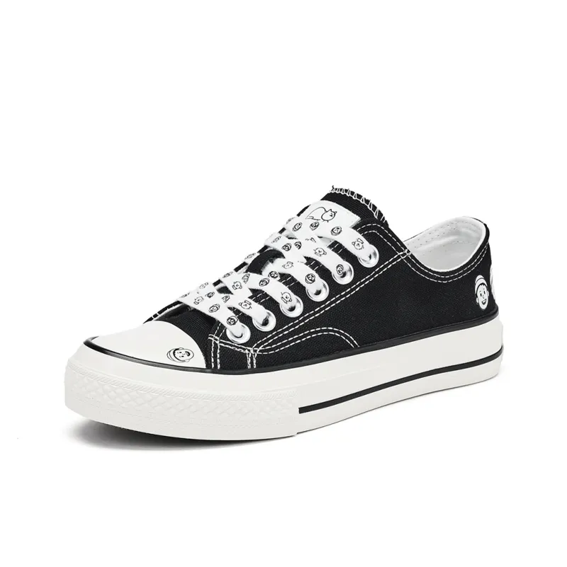 Summer x Hotwind Anti Slip Wear Resistant Low Top Canvas Shoes Women's-1