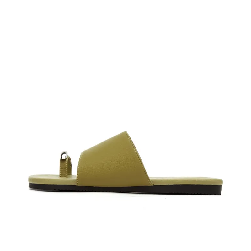 Jin Baichuan PVC Polyvinyl Chloride Abrasion Resistant Slide Slippers Women's-8