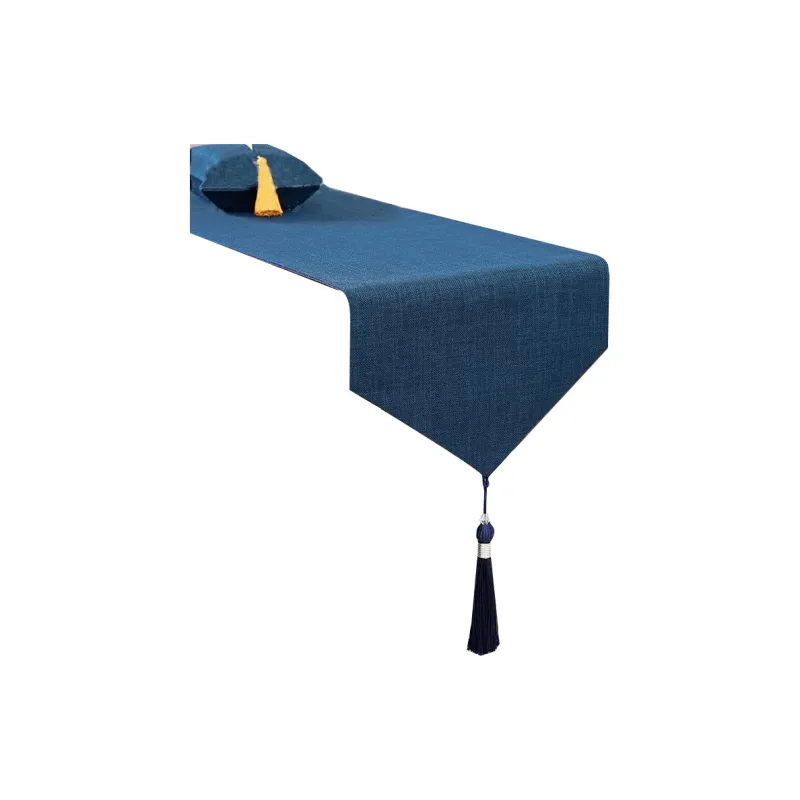 LUOYIJIA New Chinese Style Waterproof Table Runners Zen Tea Mats Coffee Tables Long Tea Cloth Tea Table Tea Flags-4